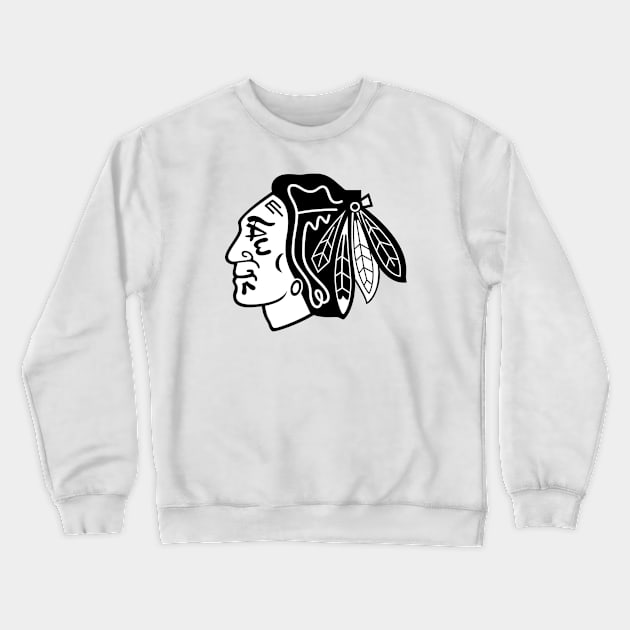 Chicago Blackhawks Crewneck Sweatshirt by Jedistudios 